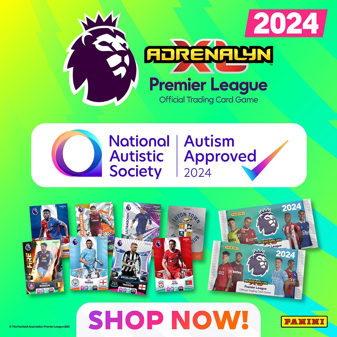 It’s Autism Acceptance Week & we’re extremely proud that our @premierleague Adrenalyn XL Trading Card game is officially Autism Approved by @Autism 🌟 #autismacceptance #autismawareness #premierleague #gotgotneed