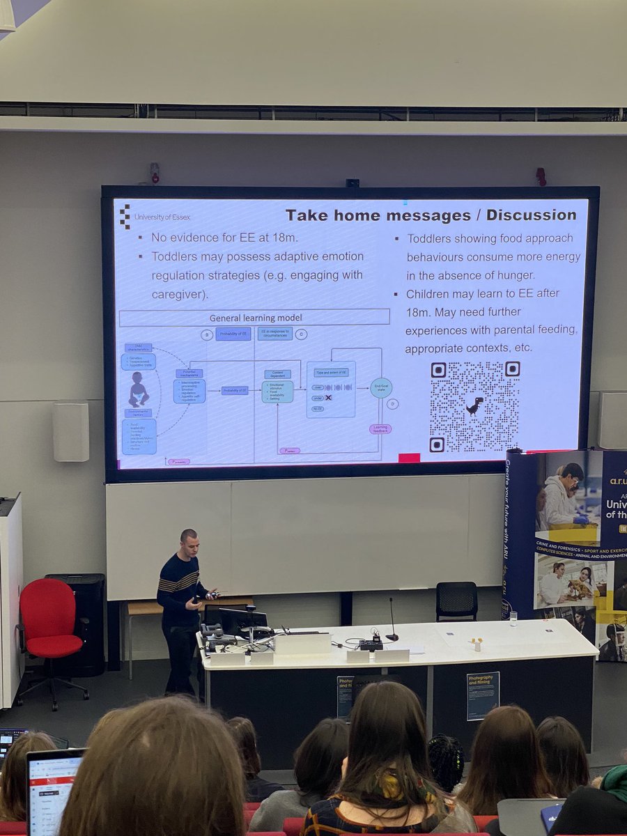 ProfFarrow's tweet image. @LR_Chawner great presentation about emotional eating in 18 month olds #BFDG2024