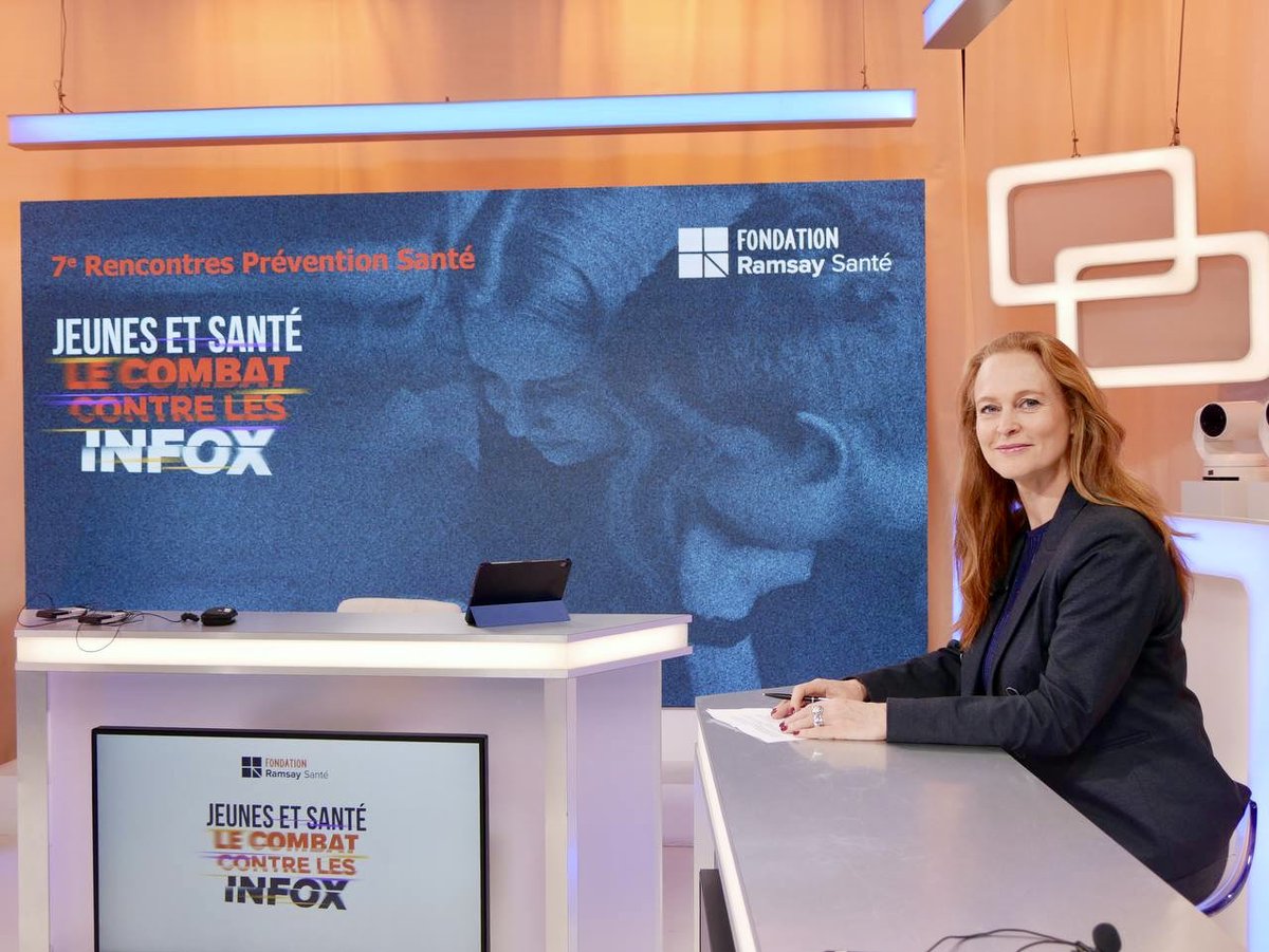 Violette Spillebout (@vspillebout) on Twitter photo #DESINFORMATION #SANTE
💻Très heureuse de participer au #webinaire organisé par la Fondation <a href="/RamsaySante/">Ramsay Santé</a> sur le thème " Jeunes et santé, le combat contre les infox " et animé par <a href="/C_Barbier/">Christophe Barbier</a> .
💬Nous avons tous un rôle pour lutter contre la désinformation en matière de santé. #DESINFORMATION #SANTE
💻Très heureuse de participer au #webinaire organisé par la Fondation <a href="/RamsaySante/">Ramsay Santé</a> sur le thème " Jeunes et santé, le combat contre les infox " et animé par <a href="/C_Barbier/">Christophe Barbier</a> .
💬Nous avons tous un rôle pour lutter contre la désinformation en matière de santé.