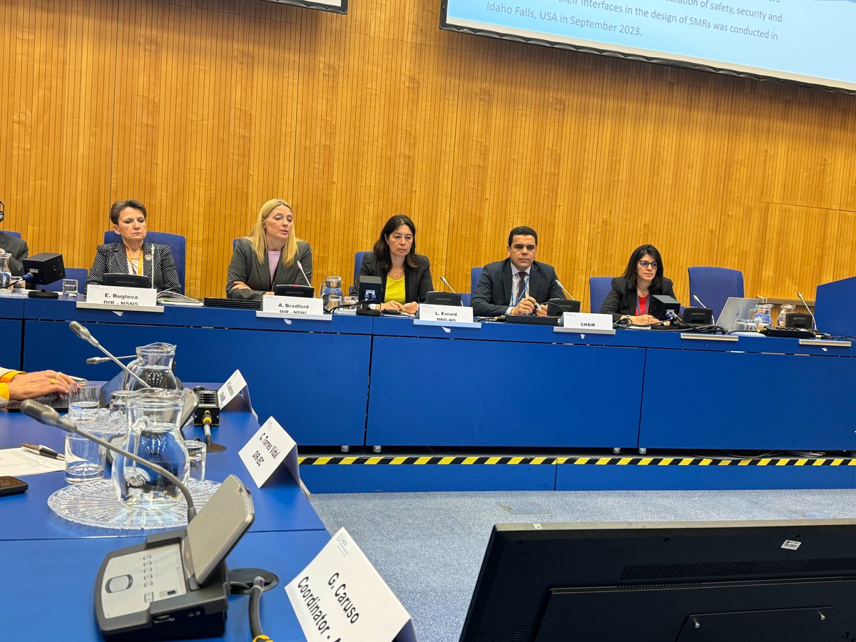 At the #G77 and 🇨🇳China meeting today, DDG-NS Lydie Evrard, IAEA Deputy Director General Head of the Department of Nuclear Safety and Security, highlighted the role of the G77 in strengthening #internationalcooperation on #nuclearsafetyandsecurity. She expressed her appreciation…