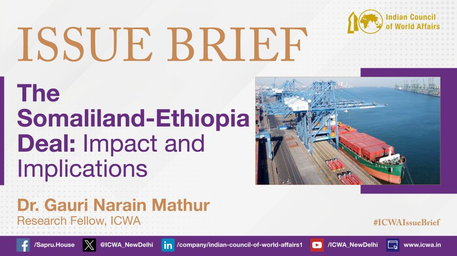 #Turkey and #Somalia inked a defense pact as tensions rise between #Ethiopia and Somalia over the Ethiopia-Somaliland deal. Although open conflict is less likely, the deal has sparked new tensions with destabilizing potential. Read more about the 'The Somaliland-Ethiopia Deal:…
