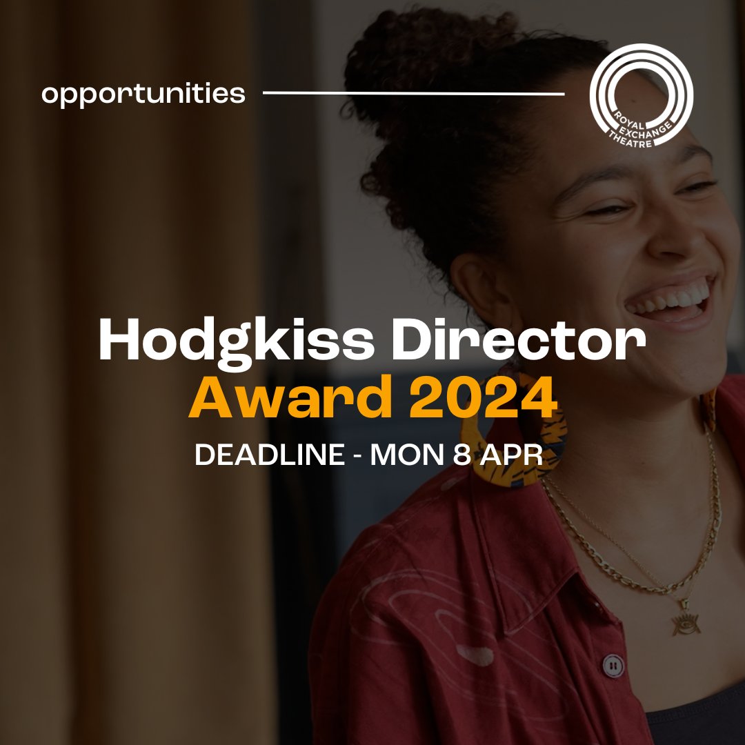 📣Are you an early career director based in Greater Manchester? Apply for the Hodgkiss Director Award where you'll be able to: - work with us on shows - play a role in our Local Exchange work in Rochdale, including the Den Festival how to apply👉rxtheat.re/HodgkissAward2…