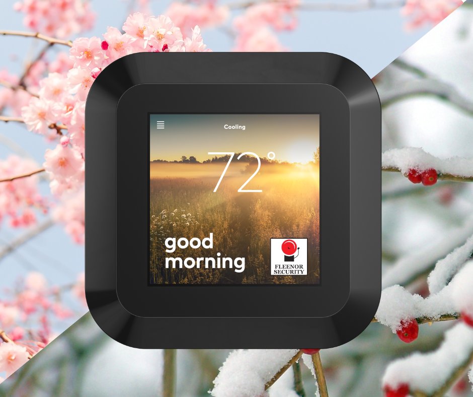 FleenorSecurity's tweet image. Mother nature may not be able to make up her mind, but a programmable thermostat can make heating /cooling your home simple.  #FleenorSecurity #programmablethermostate #spring