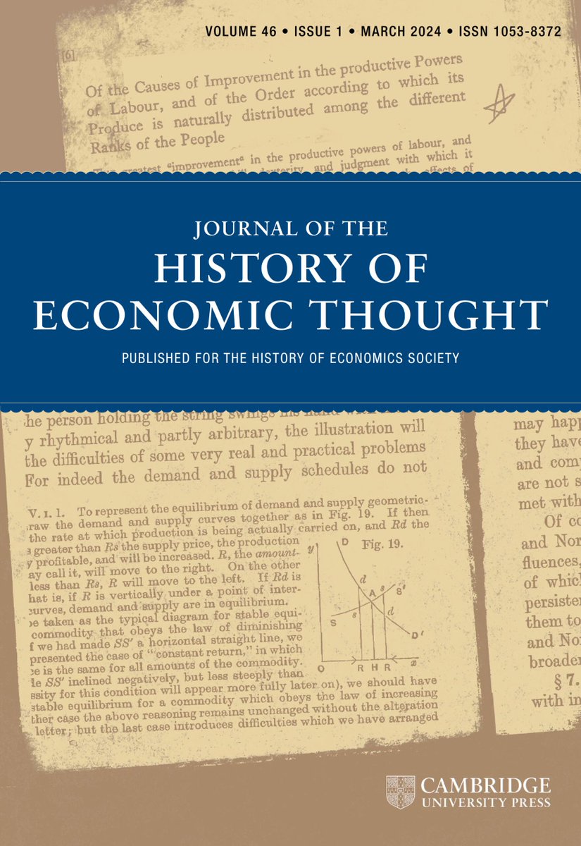 Article: Between Sumner and Galton: A Further Look at Albert Galloway Keller’s Sociology, by Luca Fiorito & Valentina Erasmo buff.ly/3vE59Xi