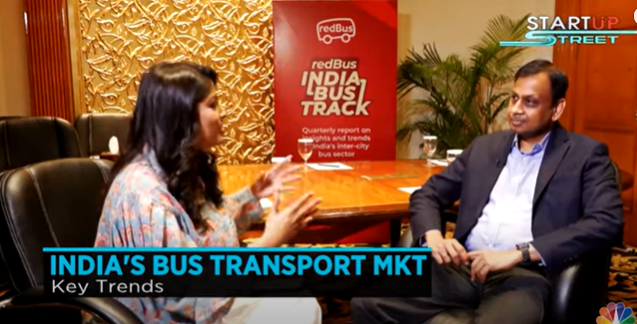 Our CEO @prakashsangam spoke to @CNBCTV18News's @Aish_19_Anand about trends in the intercity bus industry, at the launch of redBus' India BusTrack report Click on the link to hear his insights on demand outlook, bus occupancy, sectoral growth and more- youtube.com/watch?v=Ry6_aL…