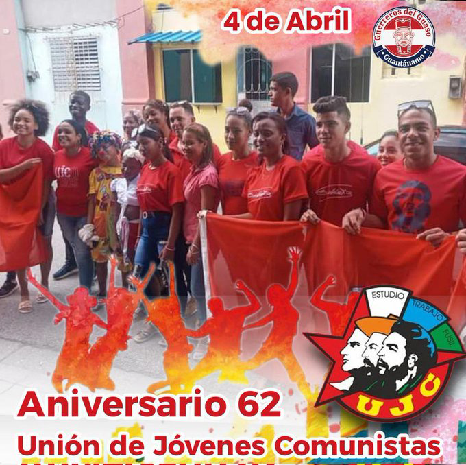 🇨🇺 ‼️ Muchas felicidades para nuestros jóvenes COMUNISTAS ‼️

🇨🇺 ‼️ Que siempre los acompañe en la batalla por el bien COMÚN, el orgullo de estar en la primera línea de combate ‼️

#UJC.