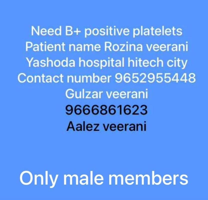 Please Contact 9666861623- Aalez veerani 9652955448- Gulzar veerani