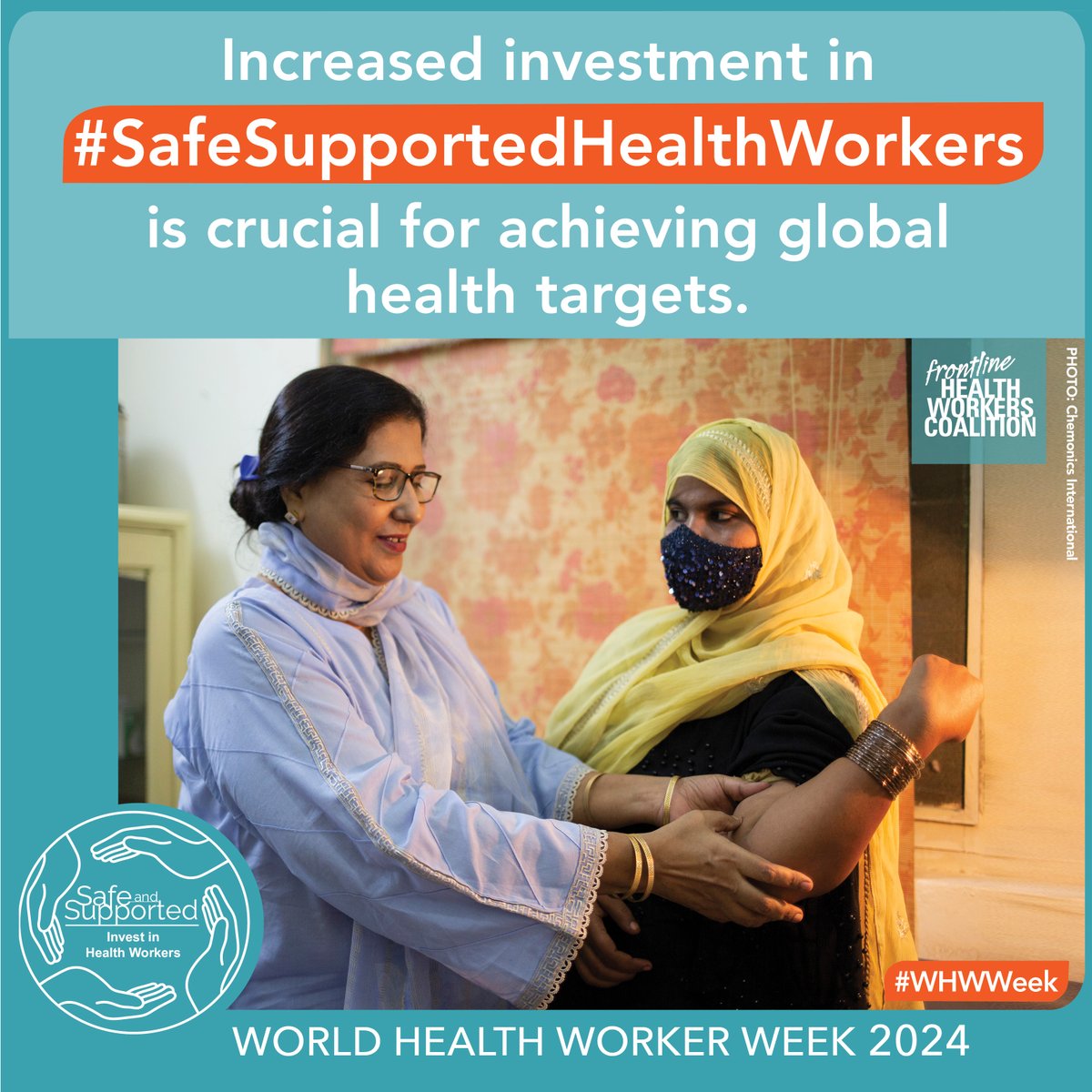 There are many global, regional, and country commitments to #SafeSupportedHealthWorkers but policymakers need to translate promises and policies into long-term investments and integration in health systems. #WHWWeek