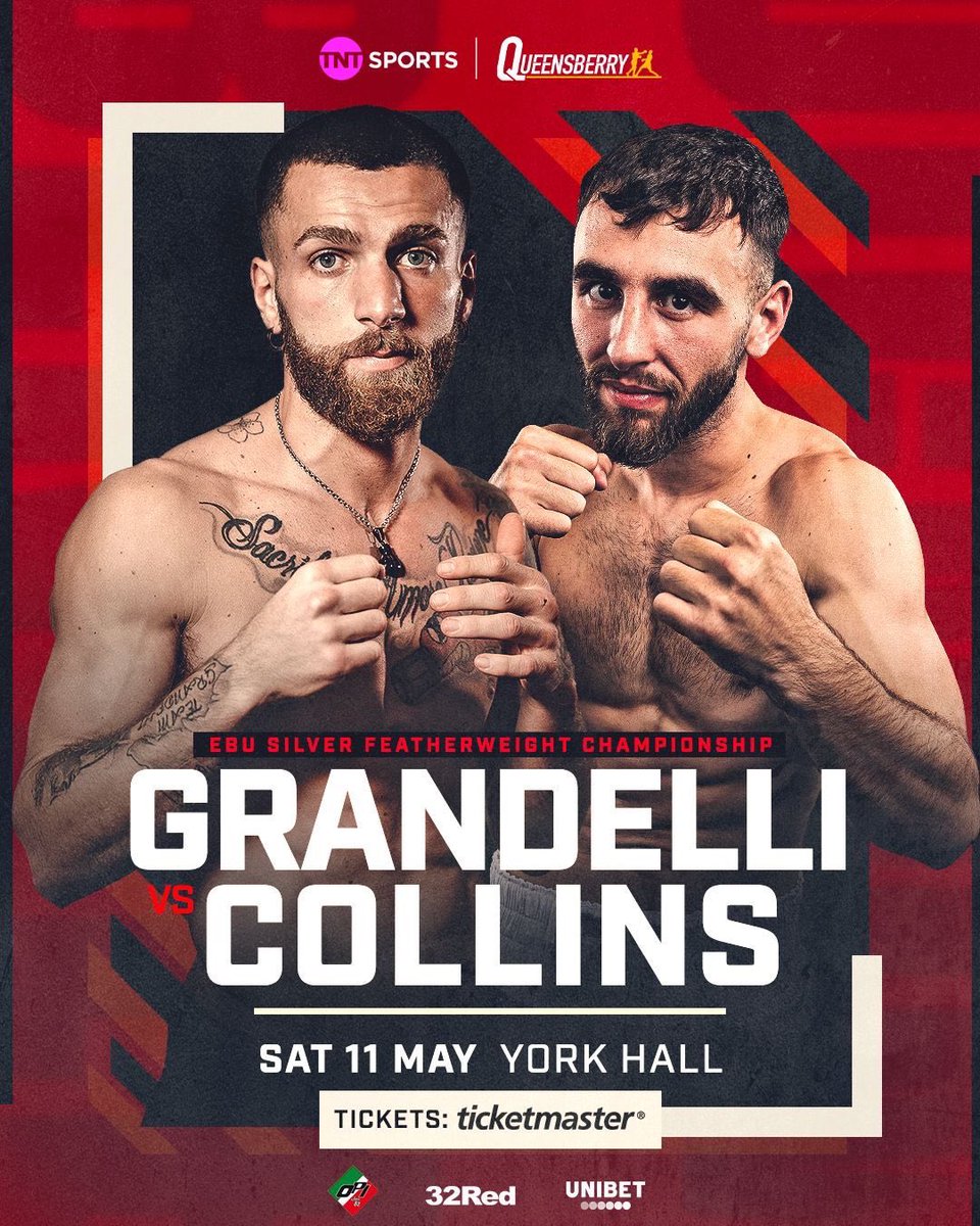 Back again in the famous York Hall challenging for the EBU silver title against a tough italian! Great step up that I have been asking for at this time in my career! Expect fireworks 🧨 🦍