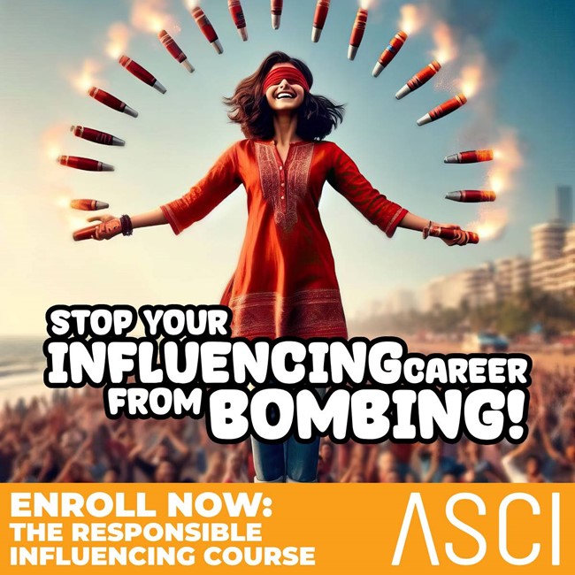 Don’t play with fireworks in your influencing career. Take the ASCI Responsible Influencing Course now and avoid any explosions ahead. Click here to enroll now: bit.ly/ASCIAcademy #Adventure #InfluencersGuide #Advertizing #responsibleinfluencing #InfluencerMarketing