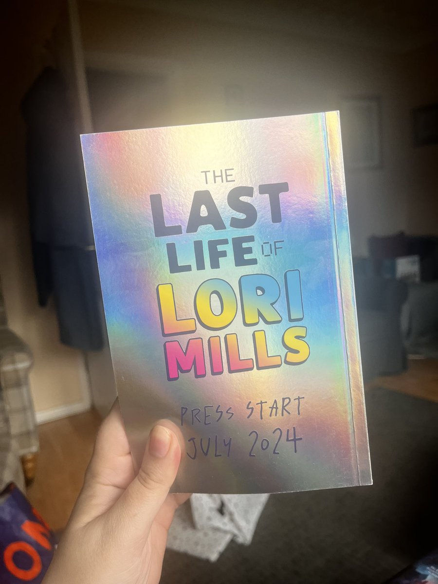 Voice-y, whip smart and spine-tinglingly scary, THE LAST LIFE OF LORI MILLS is an absolute treat of a debut. Coming this July from @HarperCollinsCh, you don’t want miss this! Thank you so much for sending it my way @CharRWinstone 👾🕹️