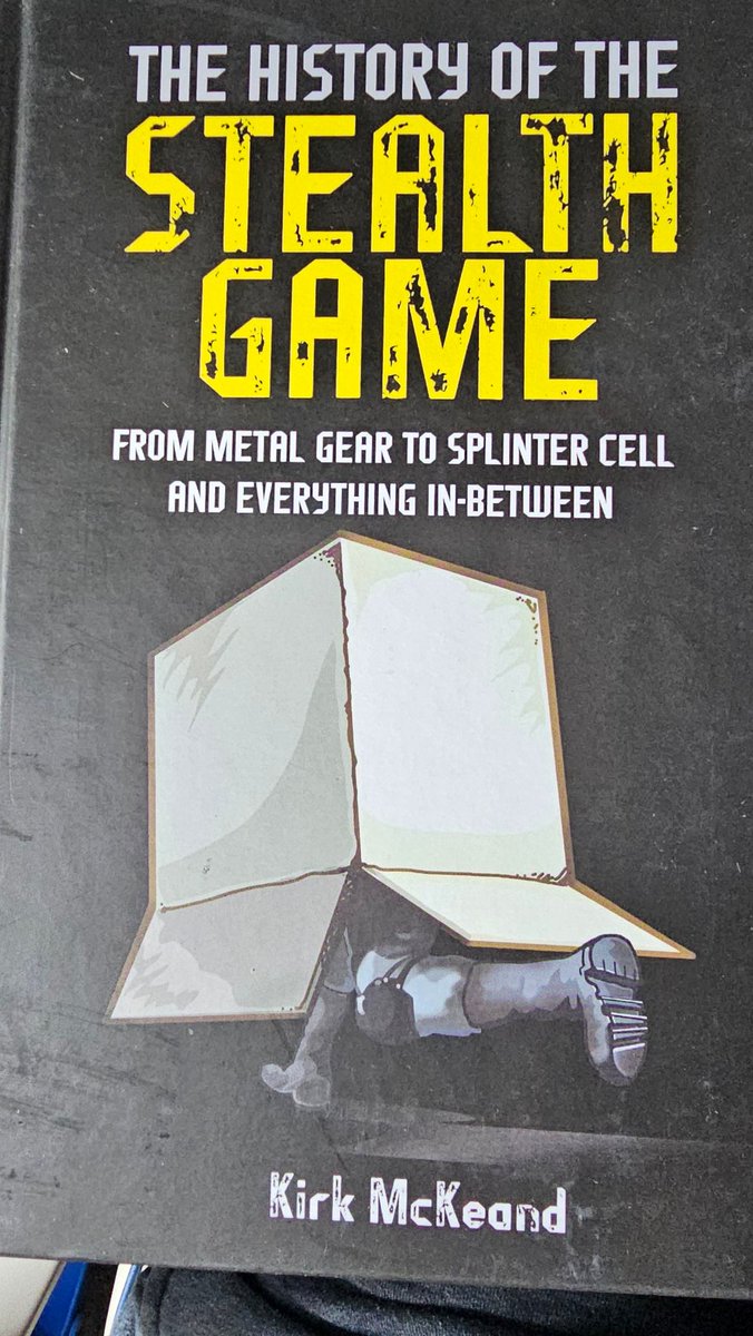 Got some bloke's book about sneaking games. He seems to know what he's talking about, will give it a whirl. @MckKirk