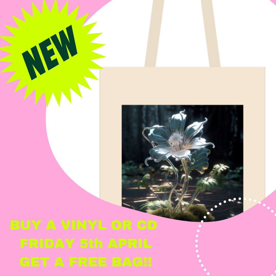 Tomorrow is @Bandcamp Friday and to celebrate the new Tote Bags arriving next week, if you order a Vinyl or CD Friday 5th April from my Bandcamp, you will receive a Tote Bag absolutely FREE (worth £8) ORDER ON FRIDAY APRIL 5th adriancoxmusic.bandcamp.com #ClarinetFantasy #ToteBag