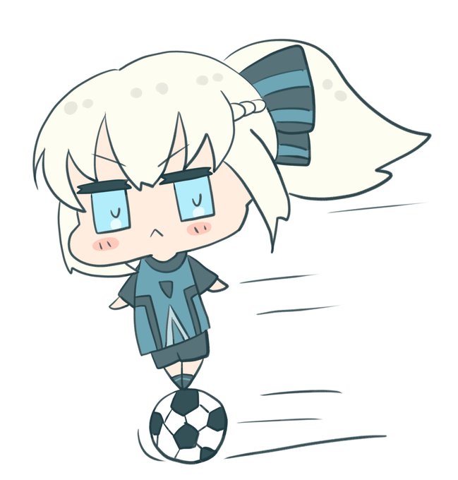 「青い眼 サッカーボール」のTwitter画像/イラスト(新着)