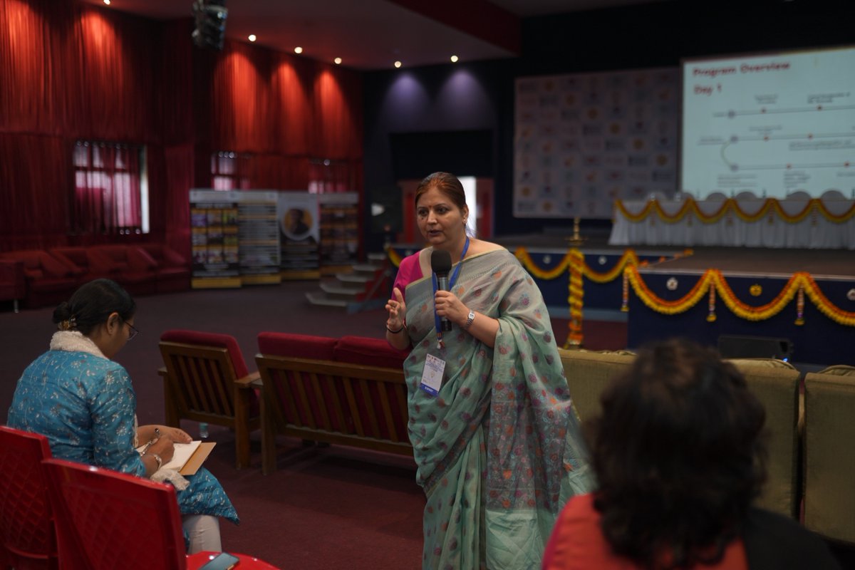 Day 1 of #IDEBOOTCAMP from <a href="/pillaicollege/">Pillai University</a>.
The program includes interactive working sessions, and a number of group activities that are all designed to spark problem-solving abilities.
<a href="/EduMinOfIndia/">Ministry of Education</a> <a href="/AICTE_INDIA/">AICTE</a> 
#innovation