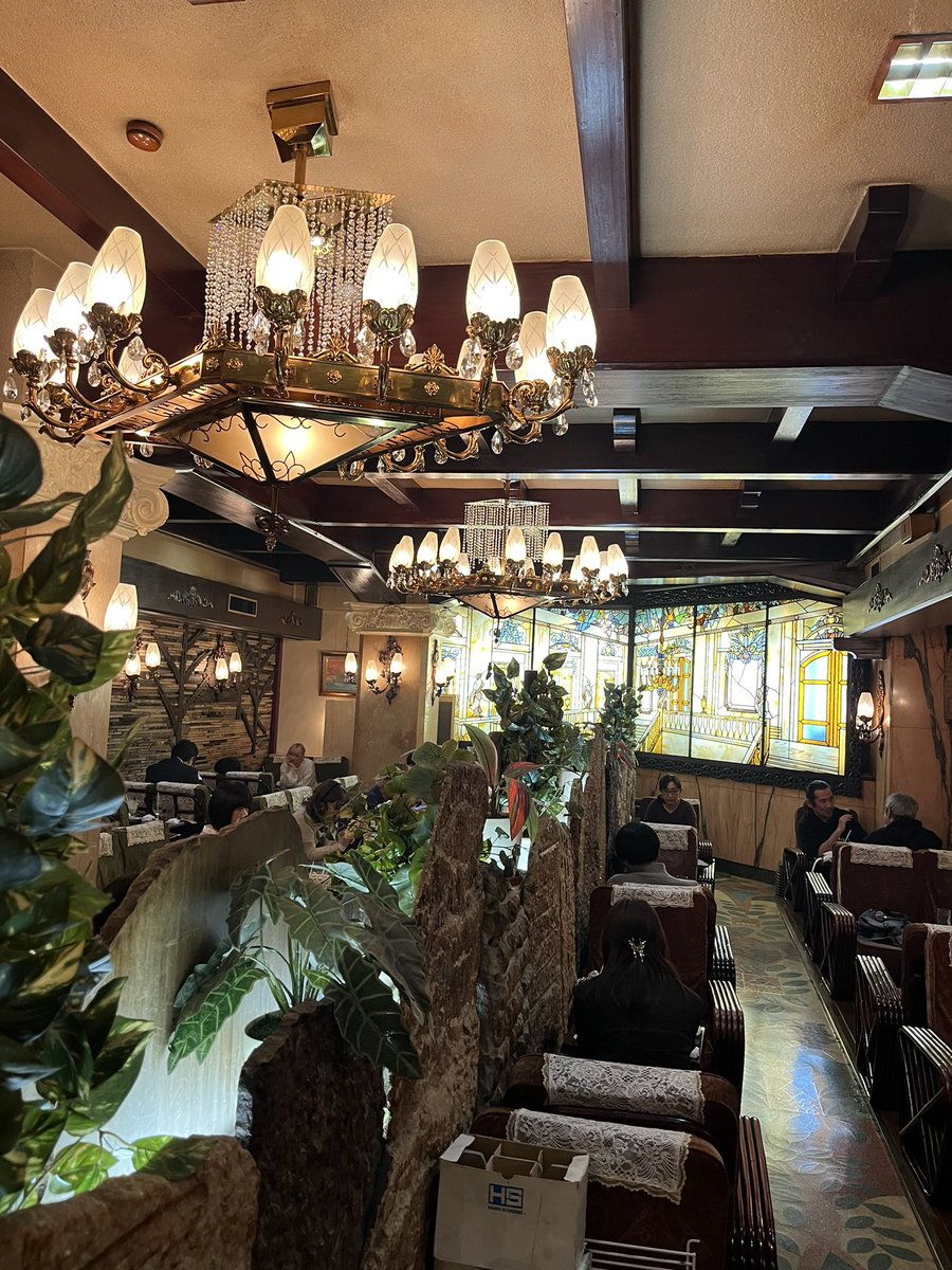 odyadgt's tweet photo. 上野にある喫茶店オシャレだった☕️ https://t.co/hU5rvBtcCt