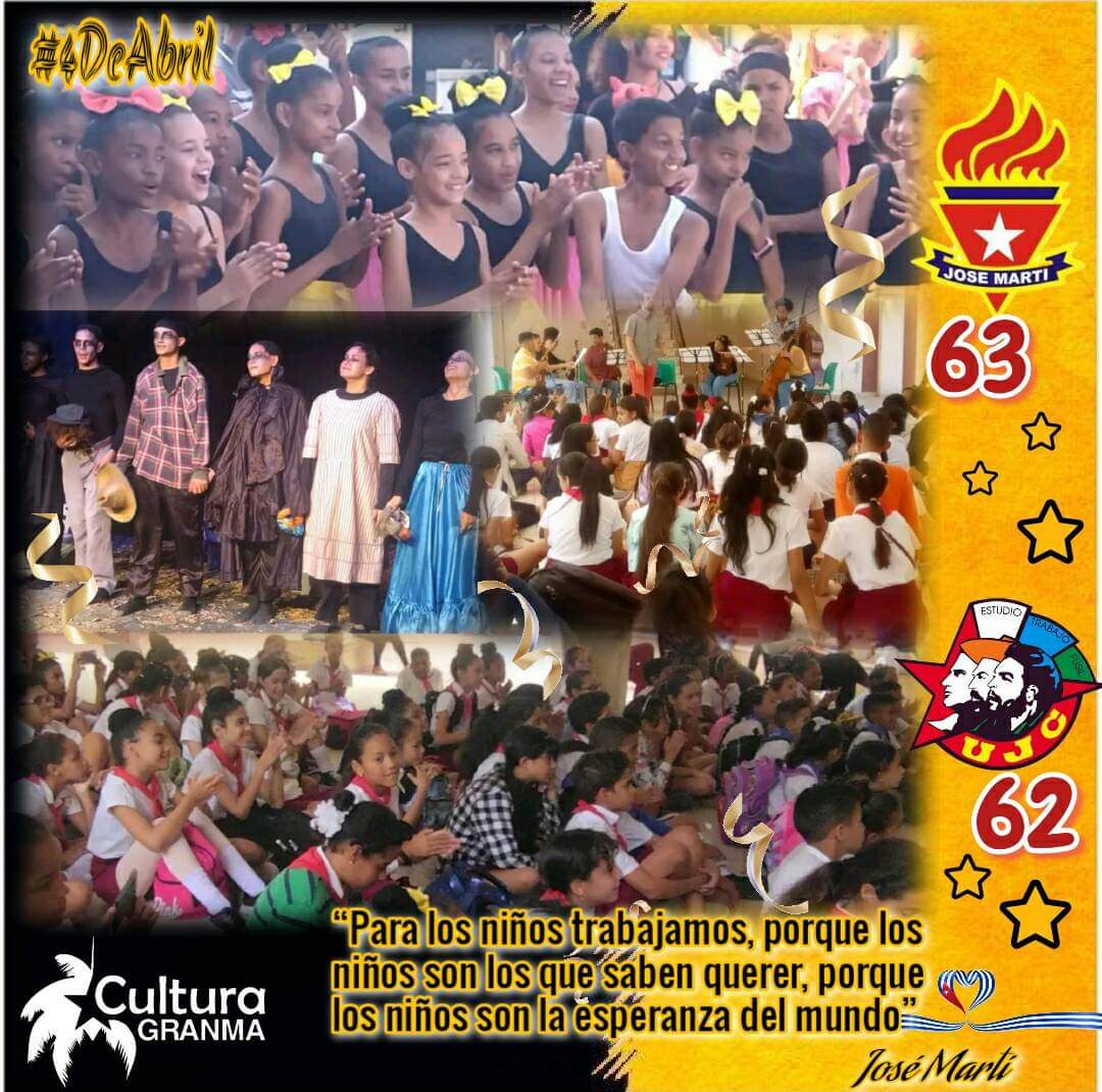 ebenezercastill's tweet photo. ¡La patria os contempla orgullosa! Muchas felicidades #4Abril #63OPJM
#62UJC
#ProvinciaGranma
#CulturaGranma https://t.co/GOUknwjbri