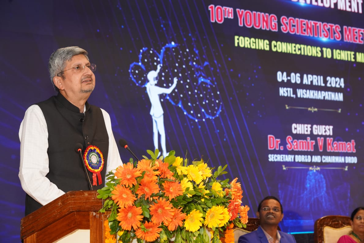 The 10th edition of the #DRDO Young Scientists Meet was inaugurated at #NSTL by Dr Samir V Kamat, Secretary, Dept. of Defence R&D, GoI & Chairman, DRDO.  160 young scientists from DRDO Labs/Establishments across the country are participating in the 3-day the event.