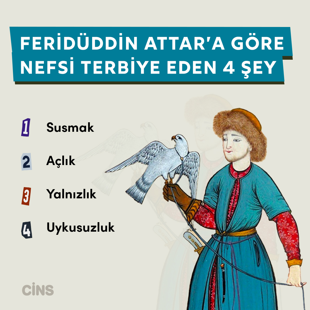 Feridüddin Attar'a göre nefsi terbiye eden 4 şey 📌

Peki sizin eklemek istedikleriniz var mı?