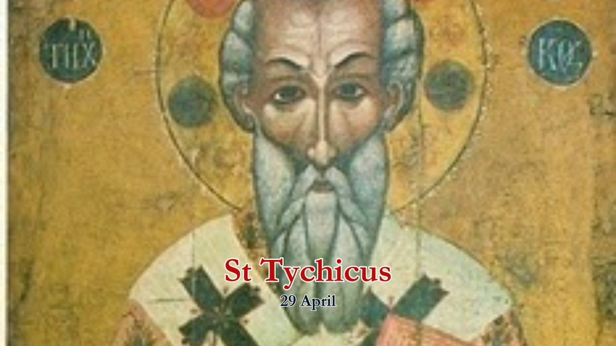 Today is also the feast of St Tychicus!

#christianity #catholicism #salesians #faith #religion #easter #prayers #prayforus