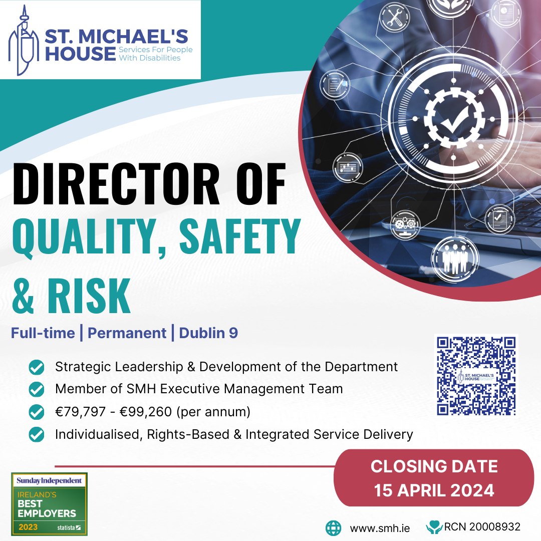 We have an exciting opportunity for a Director of Quality, Safety & Risk to join our SMH Executive Management Team. To find out more information & to apply click on the below link 👇 rezoomo.com/job/63506/?sou…...