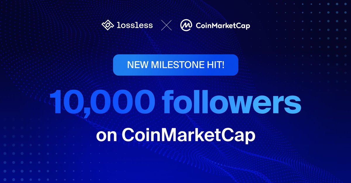 Our community on @CoinMarketCap is growing! 10,000 followers of $LSS is a great way to show how more and more attention is going to security. Let's keep on building to make #Web3 safe for everyone 💪