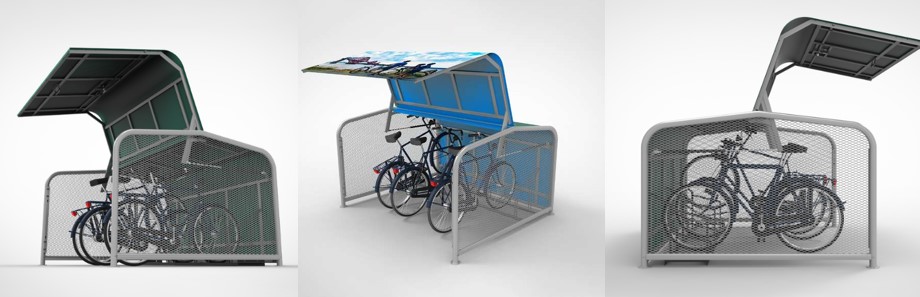 Bike hangars are compact, lockable cycle parking units that provide secure, weatherproof storage for up to six bikes. If there's a need for high quality cycle parking in your area ask your local Council to contact us. We're here to make a difference! parkthatbike.info