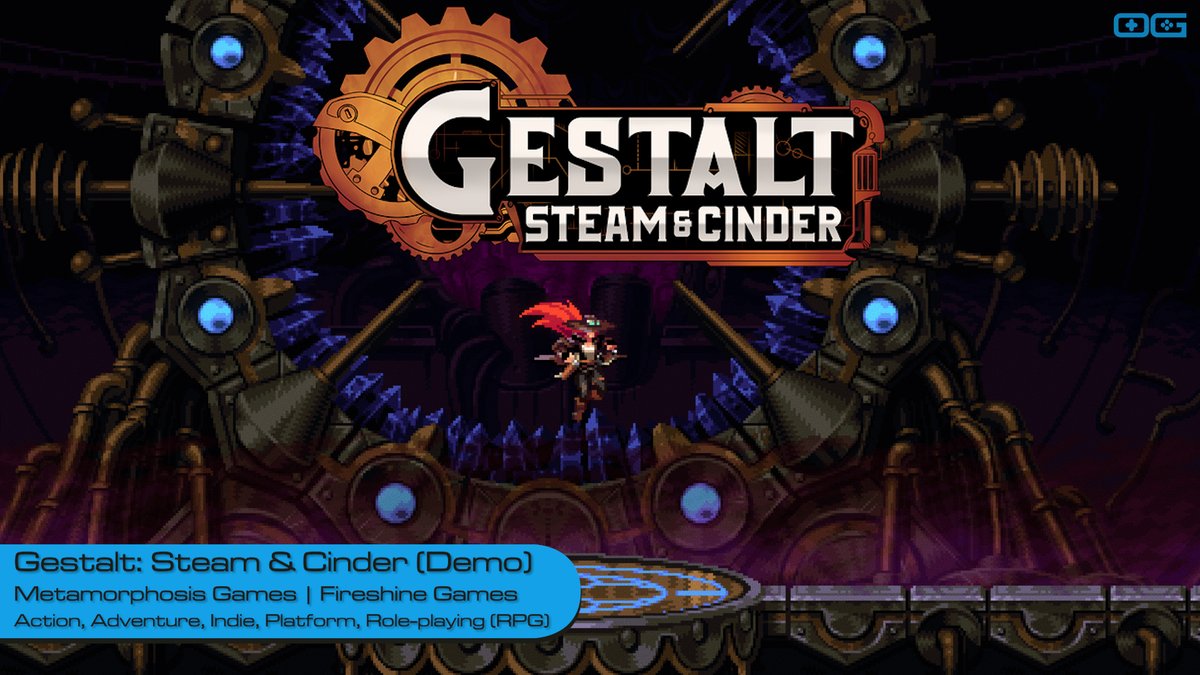 OG plays Gestalt Steam & Cinder (Demo)!
youtube.com/watch?v=RMnOz2…

Like & Sub!

@GestaltGame
@MetamorphGames
@FireshineGames

#pixelart #IndieGameTrends #IndieWatch #IndieDev #GameDev #IndieGameDev #IndieGame #IndieGames #Gameplay #letsplay #gaming #steamnextfest