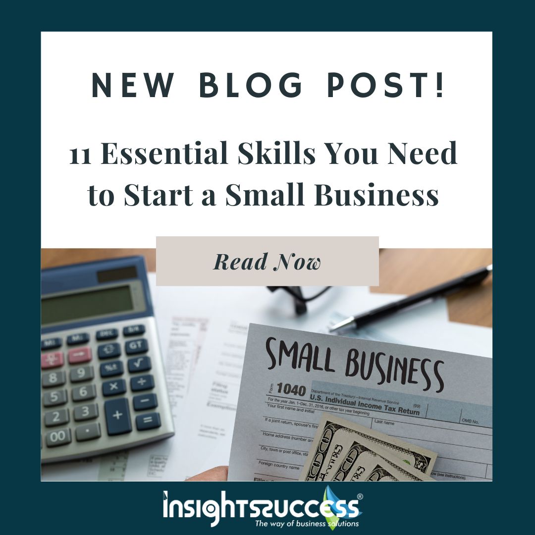 11 Essential Skills You Need to Start a Small Business

Read More: rb.gy/wlie21

#InsightsSuccess #SmallBusinessSkills #Entrepreneurship #BusinessStartup #EntrepreneurialSkills #BusinessOwner #StartupTips #EntrepreneurMindset #BusinessSkills #SmallBizAdvice