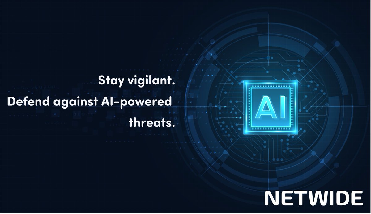 NetwideSA's tweet photo. AI is being used by to automate cyberattacks, such as phishing and malicious chatbots. They develop advanced malware and sophisticated attack strategies, training models with exfiltrated data and using AI tools to analyze stolen data. 

#AIsecurity #AIcybercrime #maliciousAI https://t.co/gQOwAsUj9v
