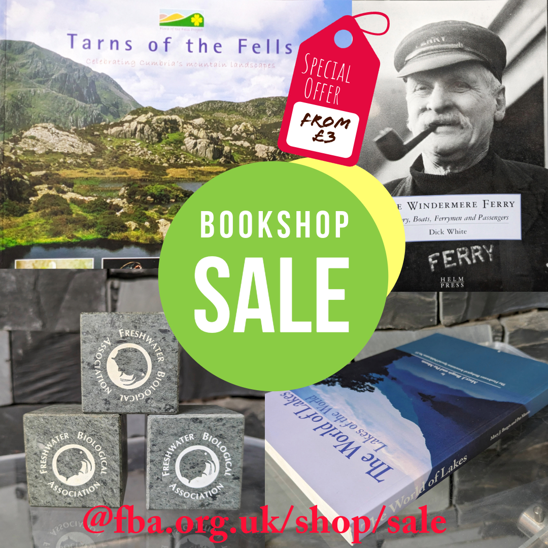 We've been around for almost a century and the FBA is known and respected worldwide for its heritage of training the next generation of freshwater scientists and its publications written by experts 💙 Check out our shop and grab a bargain in the sale! fba.org.uk/shop