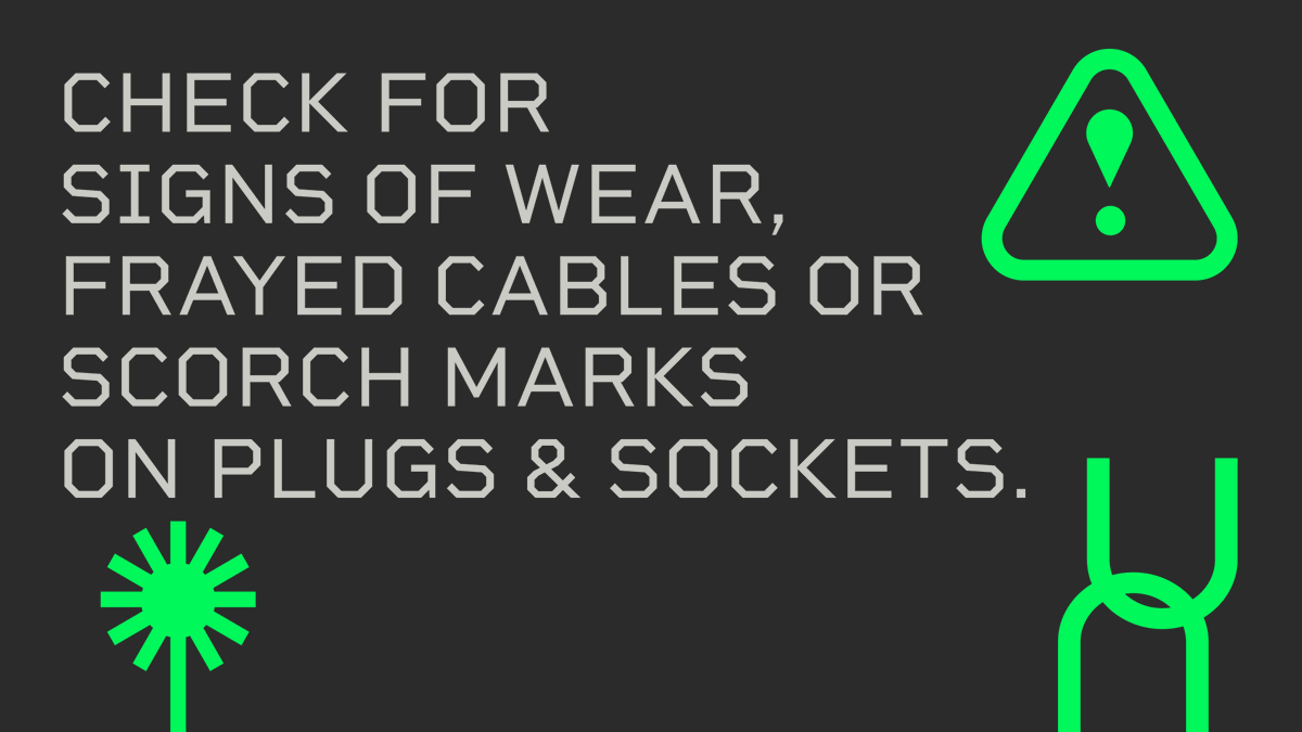 🔌⚠️ Don't let damaged plugs and sockets put you and your family at risk. Regularly check for signs of wear, fraying, or exposed wires to keep your home safe. #BePowerPositive #ElectricalSafety #SavingLives