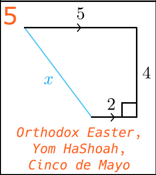 Here is today’s #dailymaths problem from _Your Daily Epsilon of Math 2024 Calendar #math