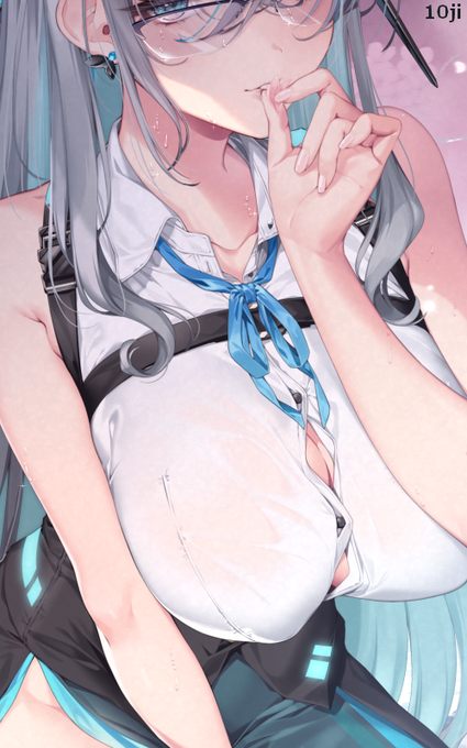 名残すみか様(@ nagori_sumika)のお写真撮らせていただきました! 濡れ透けです!(直球) 