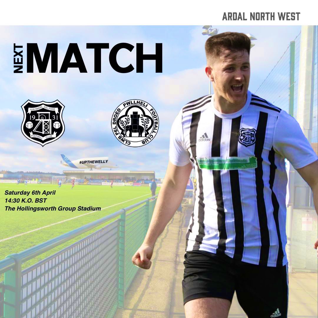 ⚫️⚪️ 𝑽𝑬𝑵𝑼𝑬 𝑪𝑯𝑨𝑵𝑮𝑬 ⚪️⚫️

🏟️ 𝑻𝒉𝒆 𝑯𝒐𝒍𝒍𝒊𝒏𝒈𝒔𝒘𝒐𝒓𝒕𝒉 𝑮𝒓𝒐𝒖𝒑 𝑺𝒕𝒂𝒅𝒊𝒖𝒎 

📍 𝑪𝑯4 0𝑫𝑹

We welcome <a href="/cpdpwllfc/">CPD Pwllheli FC</a> this weekend in the <a href="/ArdalNorthern/">Lock Stock Ardal Northern Leagues</a> 

#UpTheWelly #grassrootsfootball #ArdalNW 

⚫️⚪️⚫️⚪️