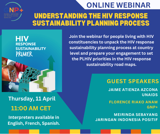 Join our webinar to understand how HIV response sustainability planning is happening at the country level. We will unpack the process and help you prepare to set priorities for a sustainable future! 🗓️: April 11, 2024 📷: 11:00 AM CET Register here: us02web.zoom.us/webinar/regist…