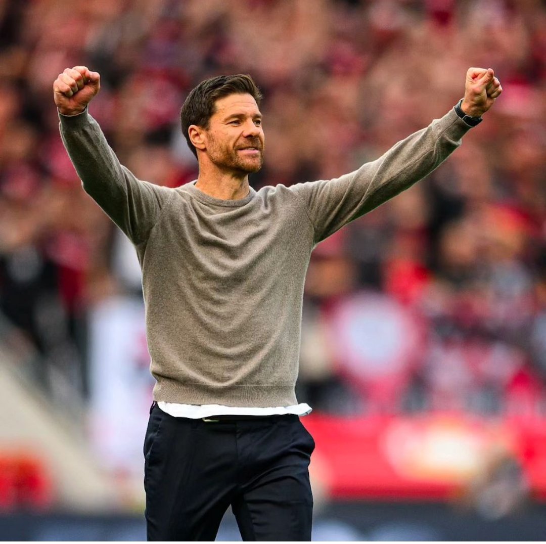 40 matches without defeat. 
Last night his team qualified in DFB Pokal final that will be against Kaiserslautern.
In Bundesliga is very close to become Champion.
Bayer Leverkusen Will play Quarter final in Europa League.
Xabi Alonso is the best manager of 2024?

Top @XabiAlonso