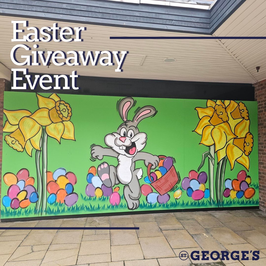 Easter event throwback! 🐰 Thanks again to the very talented Stumps GJC for the amazing artwork & congratulations to our lucky winners 🍫 Stay tuned for more events and giveaways at St George’s Shopping Centre.