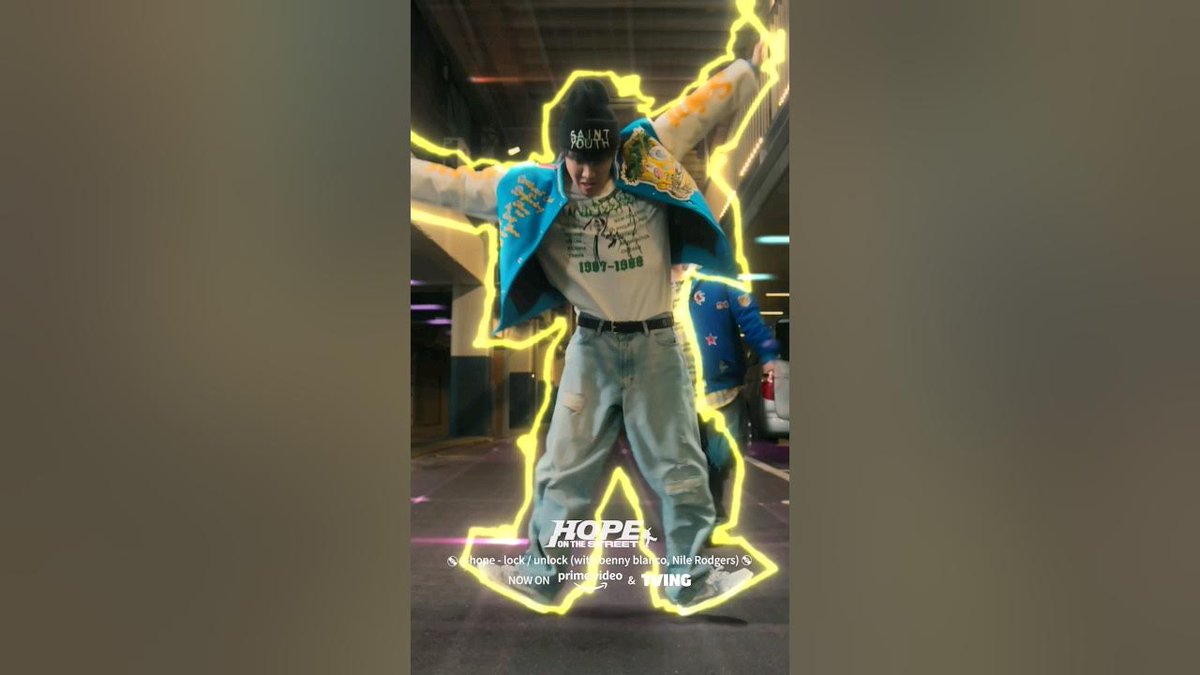 JinJin_BTS's tweet photo. 'lock / unlock (with benny blanco, Nile Rodgers)' Dance Video🕺 #HOPE_ON_THE_STREET #EP3_Highlight https://t.co/3QhwERrdem https://t.co/tZHDyRIgBa