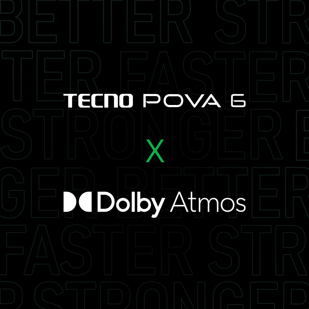 Experience the power of sound like never before! 🎶 Our POVA 6 PRO 5G, now with Dolby Atmos partnership, brings your entertainment to life! 🌟 #Pova6Pro5G #dolbyatmos @DolbyIn