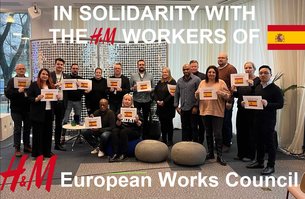 H&M Spain has started a collective dismissal procedure for “organizational and productive causes”, planning to close 28 stores with an impact on 588 workers. The H&M European Works Council stands in solidarity with these workers. Dismissal isn't the solution to H&M's problems.
