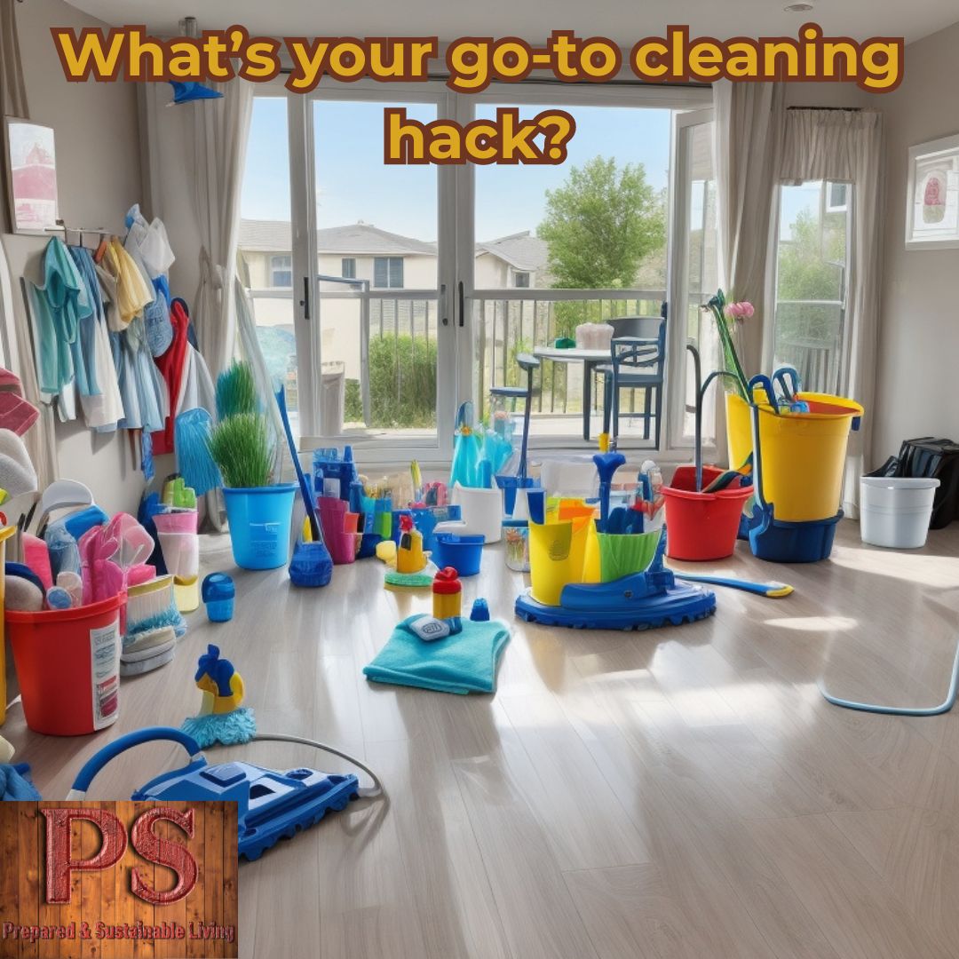 PrepSustainable's tweet image. Let's kick off the Spring Cleaning Challenge with some fun engagement! Share your favorite cleaning hack in the comments below. 🧹💡 #SpringCleaningChallenge #CleaningHacks #GetOrganized