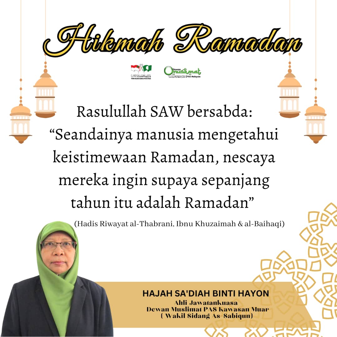 Dewan Muslimat PAS Muar tweet media