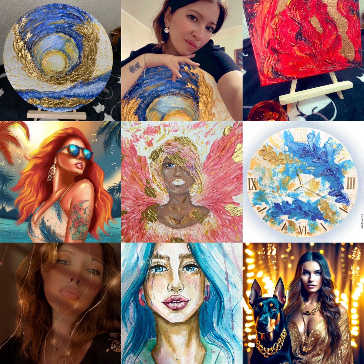 AstraKris's tweet photo. You might be interested in something here 🫂🤌🙏✨

My collections on Solana

✨ Physical paintings 🖼️
✨ Digital 
✨ AI + processing 
✨ Watercolor 
✨ My photography 

Connection to the world ☎️
1/1
0.8 Solana 

Links ⬇️

#SOLANA #NFTArt #kristiart #WomensWorlds #SolanaNFTs https://t.co/PoYeuDr4gt