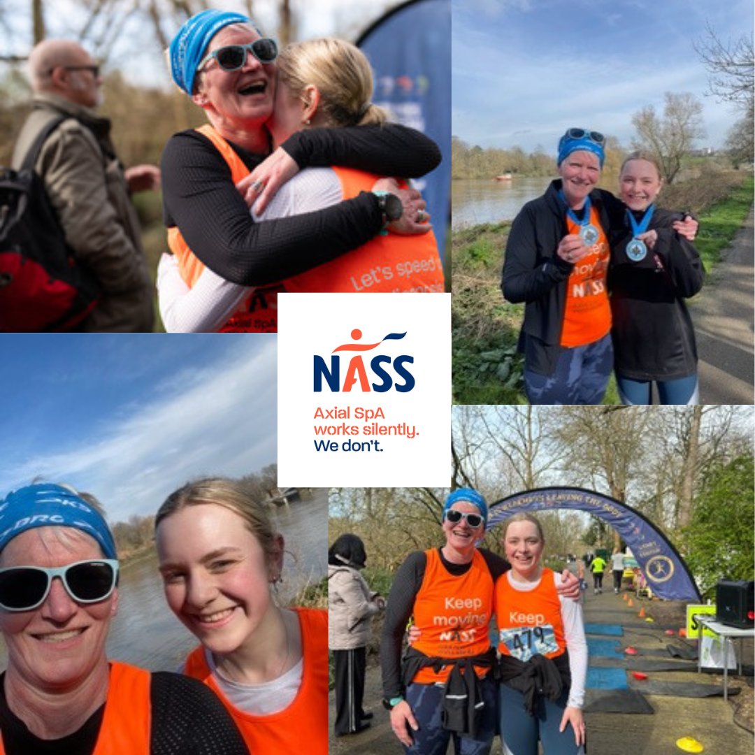 Good luck and thank you to Jane who is running the #LondonLandmarksHalfMarathon this weekend and already raised an incredible £800 for #NASS! Send your best wishes and donate to her page: justgiving.com/fundraising/Ja… #AxialSpondyloarthritis #AnkylosingSpondylitis #AxialSpA #AS