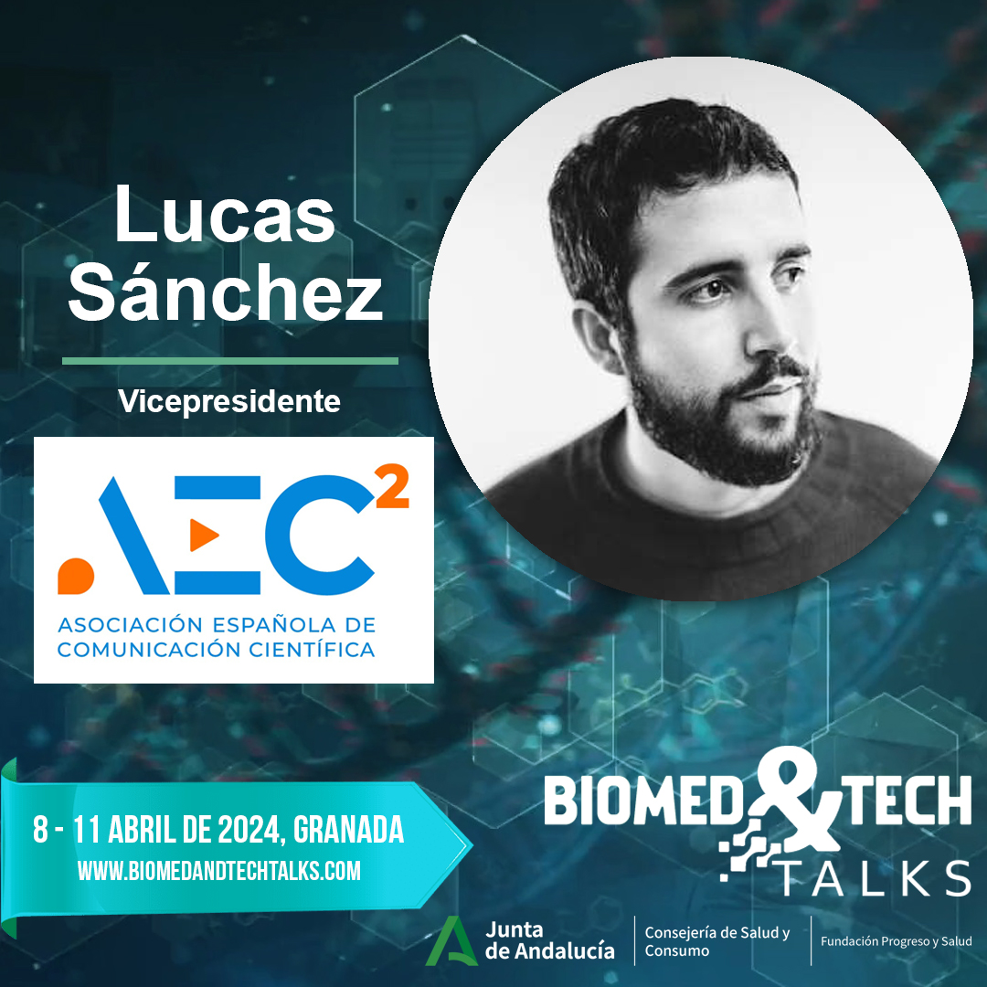 🎙️𝐏𝐨𝐧𝐞𝐧𝐭𝐞: Lucas Sánchez (<a href="/Sonicando/">Lucas Sanchez</a> - <a href="/aecomcientifica/">AEC2</a>, <a href="/Scienseed/">Scienseed</a>, <a href="/el_pais/">EL PAÍS</a>)

🗣️𝐀𝐄𝐂𝟐 agrupa a profesionales del ámbito de los museos de ciencia, unidades de cultura científica, universidades y centros de investigación, científicos que dedican tiempo a la divulgación.