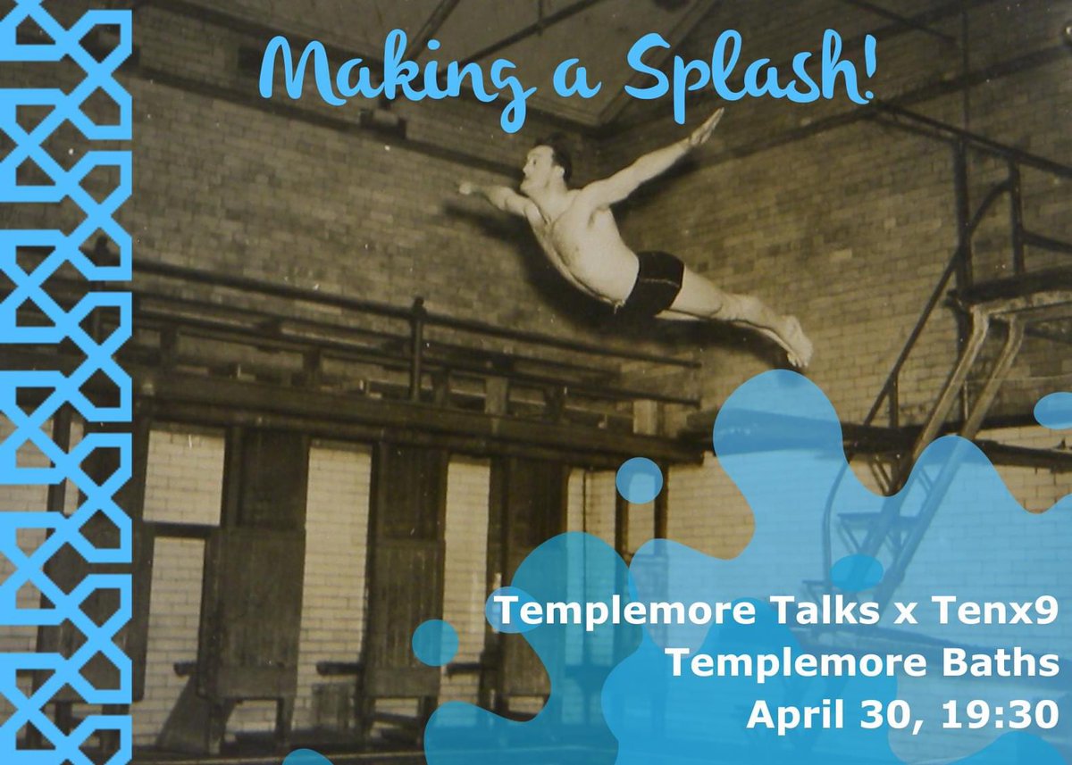 🎤Spin a good yarn? 👂Or just want to hear some of East Belfast's best stories? @tenx9 are bringing their unique experience to Templemore Baths and the theme is: 💦Making a Splash!💦 We're seeking stories, story tellers, and an audience. Book here 🎟️ visiteastside.com/event-listing/…