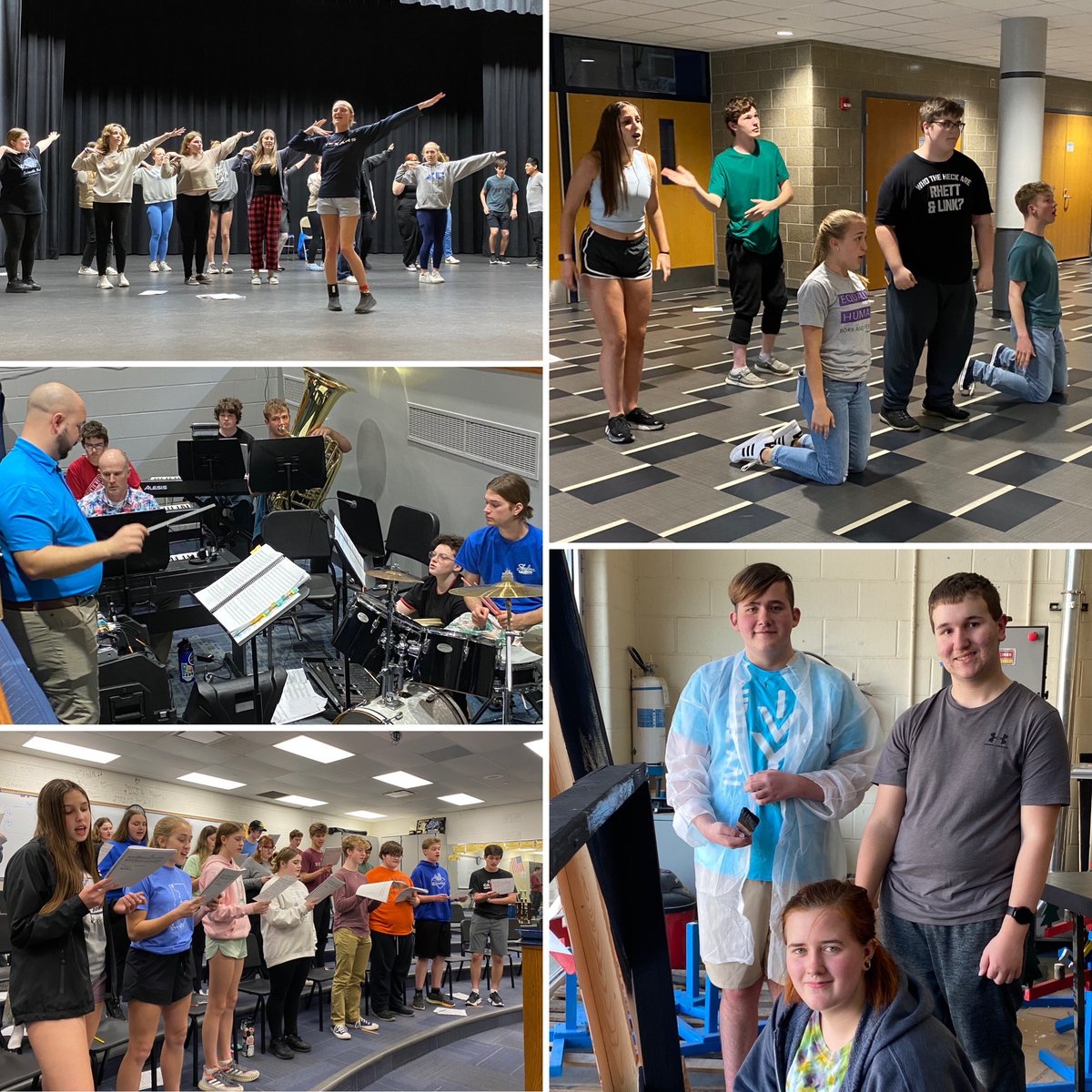 Mark your calendars! Students are hard at work getting ready for the BHS spring musical. BHS Spring Musical - Friday, April 19 and Saturday, April 20 - Both shows at 7:00 p.m.