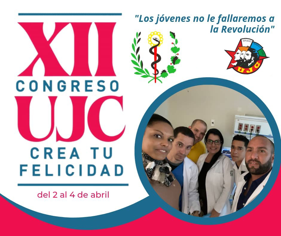 Cuba conmemora hoy el aniversario 62 de la #UJC y el 63 de la #OPJM.La juventud de Cuba, ha desempeñado un papel de extraordinaria importancia, está jugando un rol,como posiblemente no lo haya hecho ninguna otra juventud,en la educación y en la defensa del país.
#CreaTuFelicidad