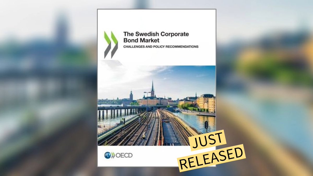 Since the 2008 financial crisis, the Swedish corporate #bondmarket has grown in size and changed in character. This new OECD report maps out the Swedish market's trajectory and offers policy recommendations to enhance market efficiency in #Sweden: oe.cd/il/5uB